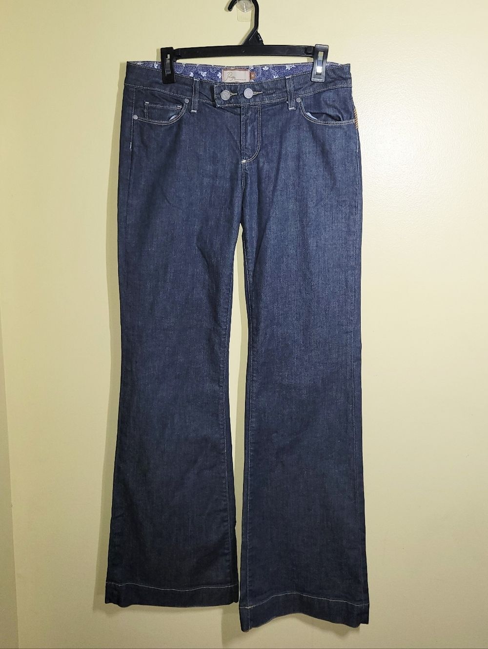 Paige Low-Rise Y2K Coldwater Bootcut Jeans 30